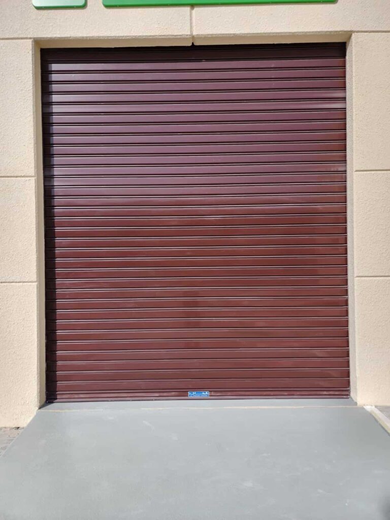 Automatic Single Skin Slat Type Roll Up Shutter